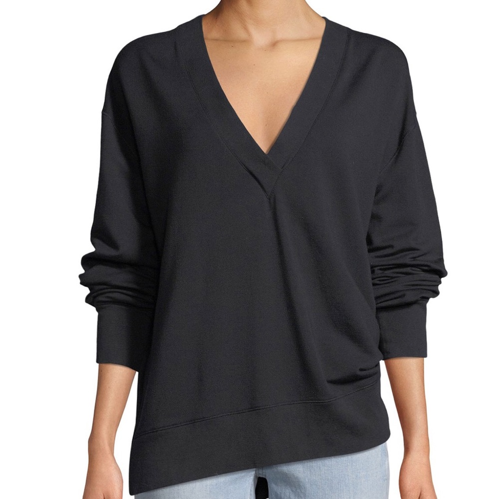 Rag & Bone Flora Pullover Black XXS